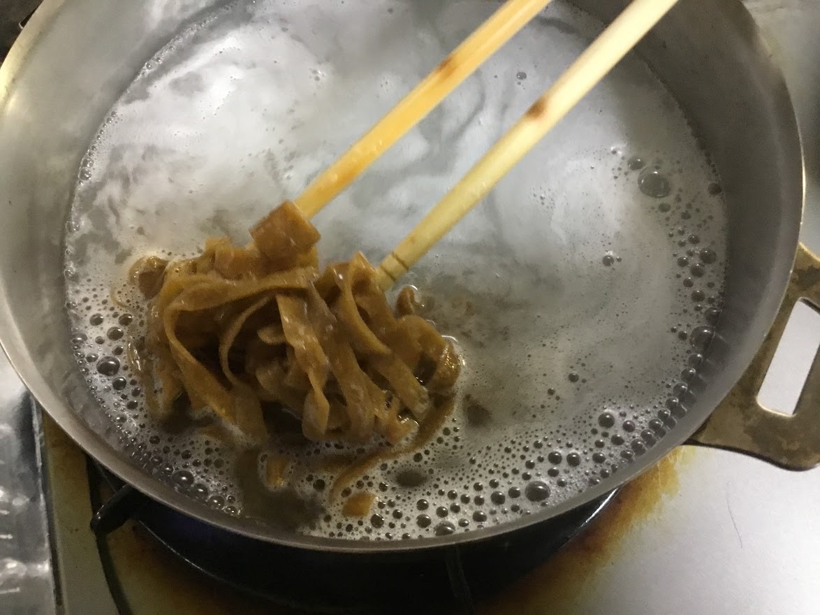 BASE PASTA フェットチーネ茹で方