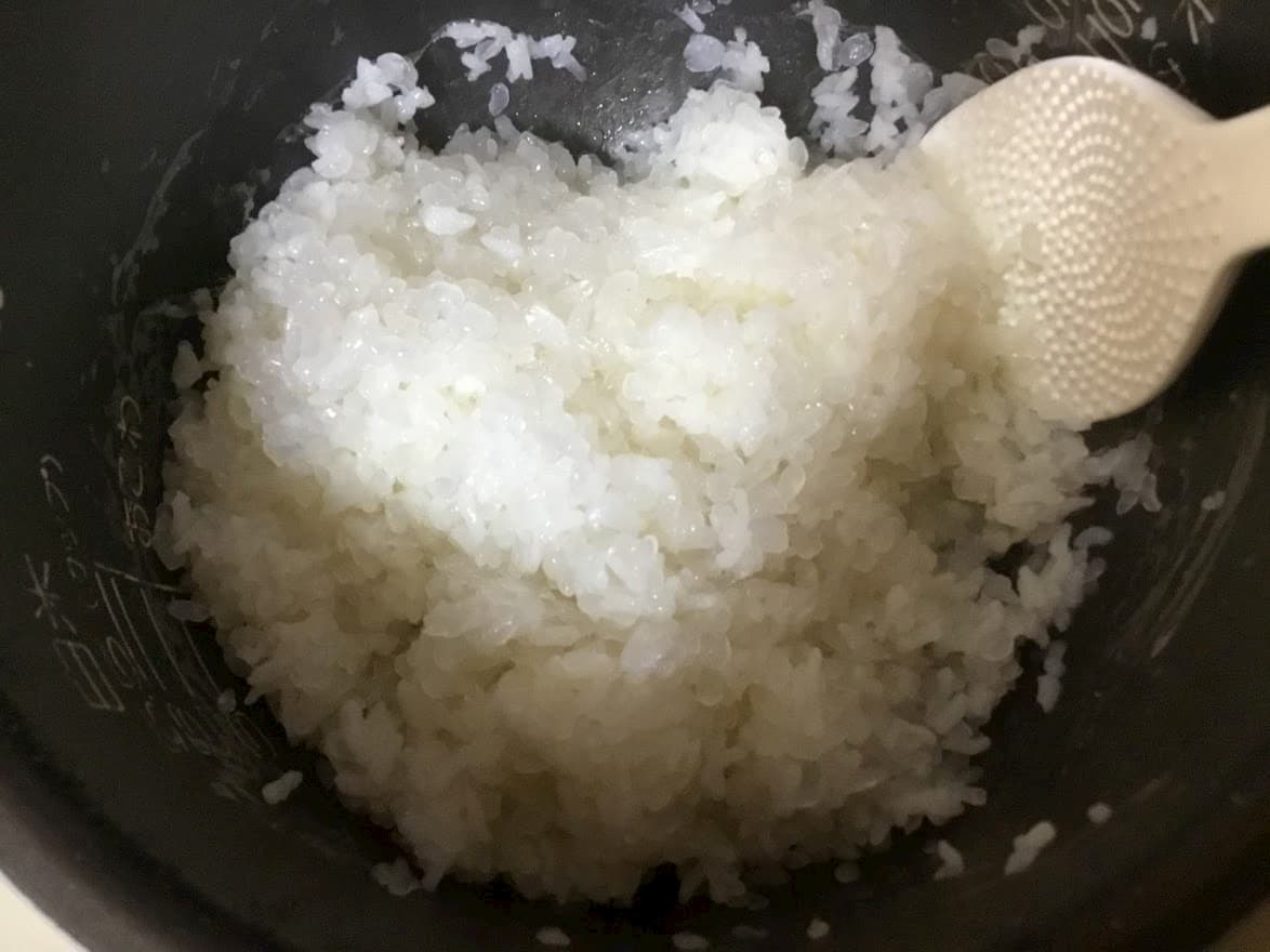 乾燥こんにゃく米 こんにゃく一膳炊きあがり