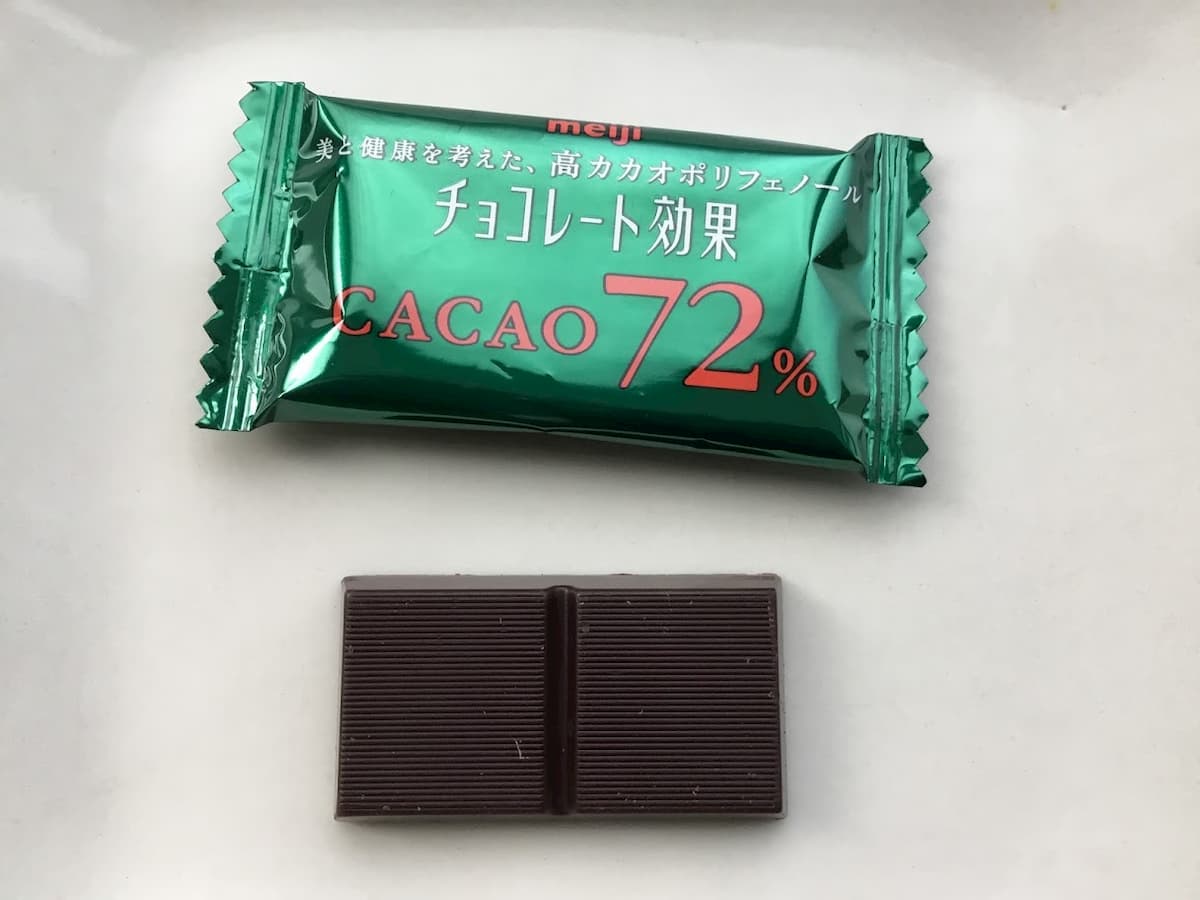 チョコレート効果カカオ72％
