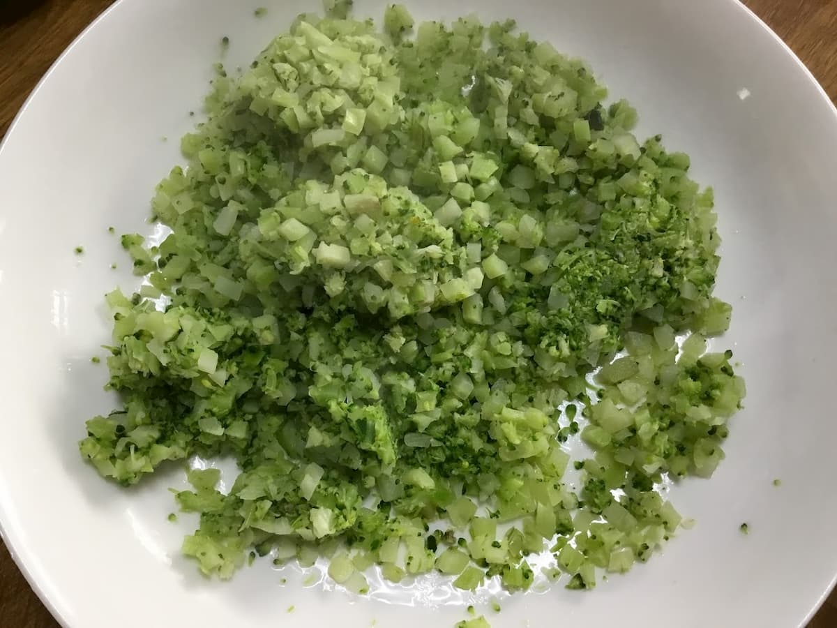 お米のかわりに食べるブロッコリー